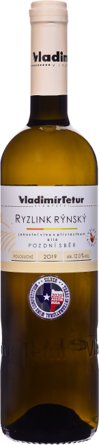 Ryzlink rýnský 2019